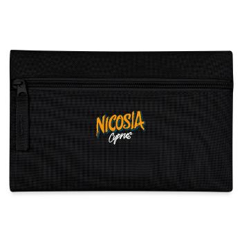 Rappel souvenir de Nicosie Chypre - Trousse - noir - Devant