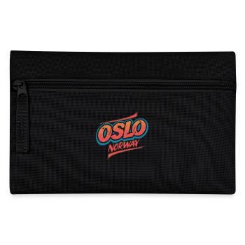 Oslo Norway Souvenir for Travelers - Pencil Case - black - Front