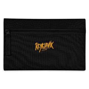 Reykjavik Iceland Souvenir - Federtasche - Schwarz - Vorne