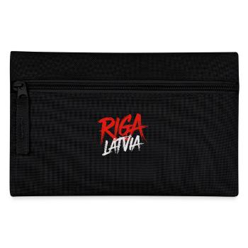 Riga, Lettonie, Souvenir - Trousse - noir - Devant