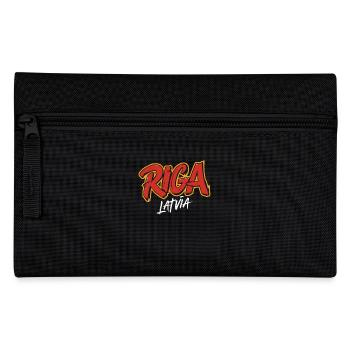 Riga, Lettonie, Souvenir - Trousse - noir - Devant