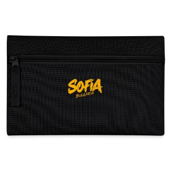 Sofia Bulgarie Souvenir - Trousse - noir - Devant