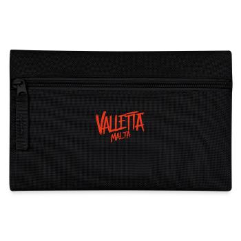 Valletta Malta Souvenir - Federtasche - Schwarz - Vorne