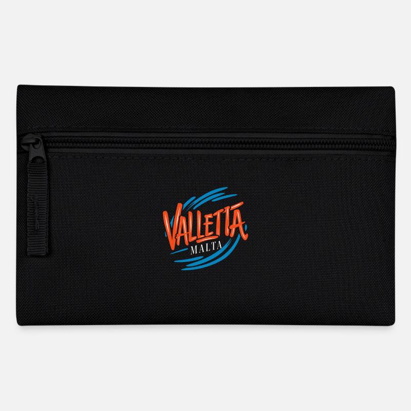 Souvenir de La Valette Malte pour les voyageurs - Trousse - noir