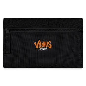 Vilnius Lithuania Souvenir - Pencil Case - black - Front