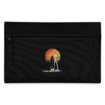 Planche de surf Vintage - Trousse - noir - Devant