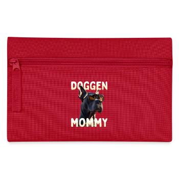 Great Dane Mom Mom Mother's Day Great Dane Mommy - Pencil Case - red - Front