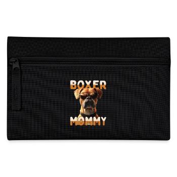 Boxer allemand Maman Fête des mères Boxer Maman - Trousse - noir - Devant