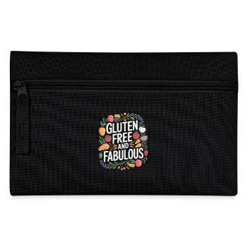 Gluten Free And Fabulous – Gluten Free Living - Pencil Case - black - Front