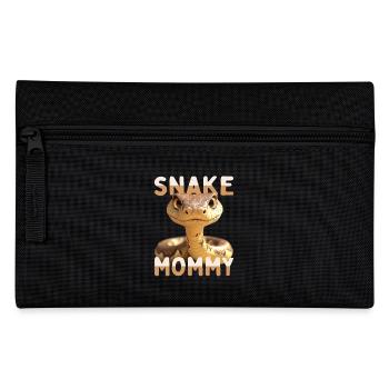Serpent Maman Maman Serpent Fête des Mères Serpents Maman - Trousse - noir - Devant