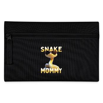 Serpent Maman Maman Serpent Fête des Mères Serpents Maman - Trousse - noir - Devant