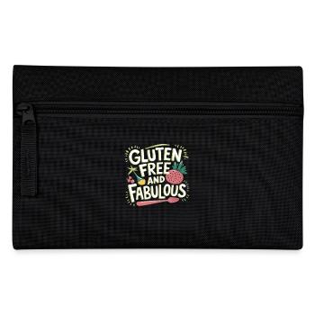 Gluten-free and fabulous - Pencil Case - black - Front