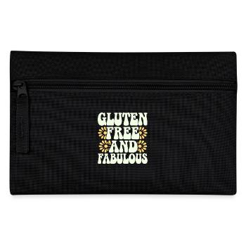 Gluten-free and fabulous design for allergy sufferers - Pencil Case - black - Front