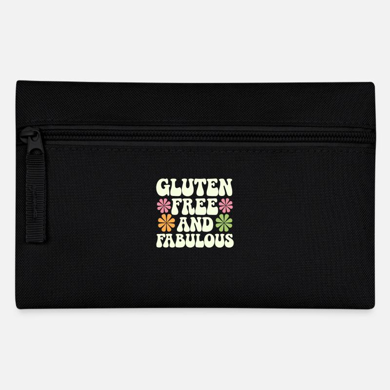 Glutenfrei Und Fabelhaft - Federtasche - Schwarz