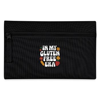 À l’époque du sans gluten avec des fleurs et des fruits - Trousse - noir - Devant