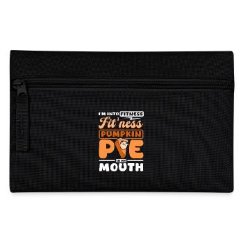 I'm into fitness fit'ness pumpkin pie in my mouth - Pencil Case - black - Front