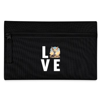 Fennec Renard Fenneks Fennek - Trousse - noir - Devant
