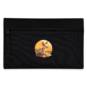 Fennec Renard Fenneks Fennek - Trousse - noir - Devant