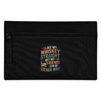 LGBTQ Ally Whiskey Straight - Pencil Case - black - Front