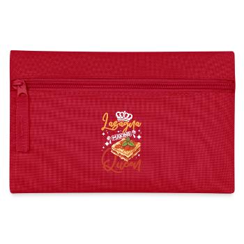 Lasagna making queen - Federtasche - Rot - Vorne