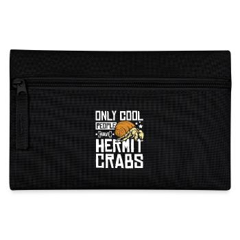 Seules les personnes cool ont des bernard-l’ermite - Trousse - noir - Devant