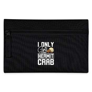 Je ne me soucie que de mon bernard-l’ermite - Trousse - noir - Devant