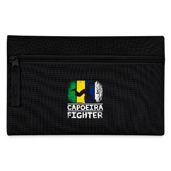 Drapeau du Brésil Capoeira Fighter - Trousse - noir - Devant