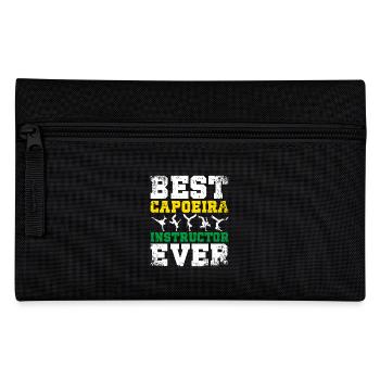 Drapeau du Brésil Meilleur instructeur de capoeira de tous les temps - Trousse - noir - Devant