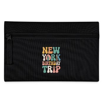 Voyage d’anniversaire à New York - Trousse - noir - Devant