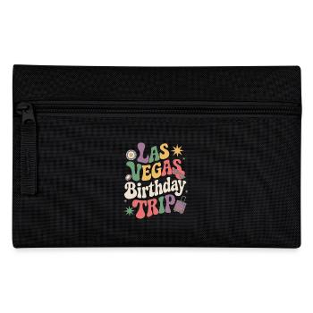 Las Vegas Birthday Trip Travel Experience - Pencil Case - black - Front