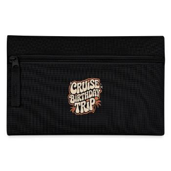 Cruise Birthday Trip - Pencil Case - black - Front