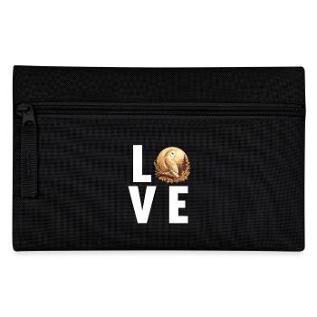 Barn Owl Schleiereulen Schleiereule - Pencil Case - black - Front