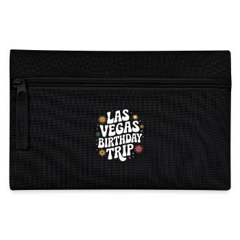 Las Vegas Birthday Trip – Einzigartiger - Federtasche - Schwarz - Vorne
