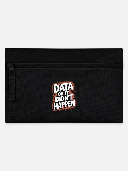 Des données ou ce n’est pas arrivé Data Analyst Data - Trousse - noir