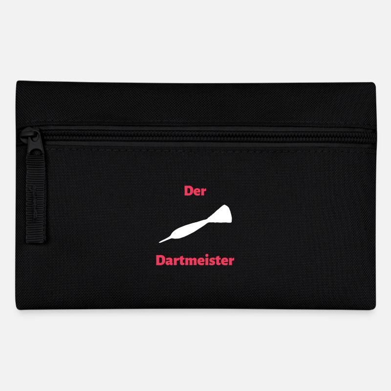 The Darts Master - Pencil Case - black