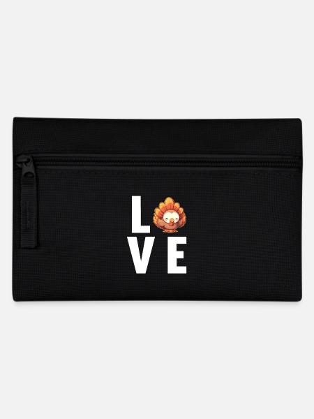 Turkey Turkeys Turkey - Pencil Case - black
