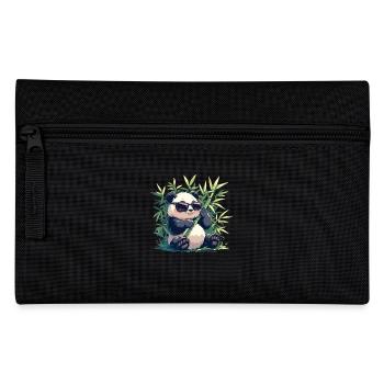 Pandas Panda - Pencil Case - black - Front