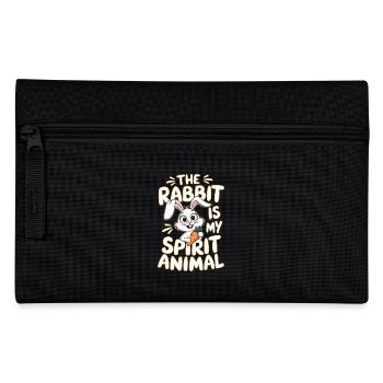 Hase Le Lapin Est Mon Spirituel Animal Hase - Trousse - noir - Devant