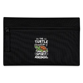 Schildkröte The Turtle Is My Spirit Animal - Federtasche - Schwarz - Vorne