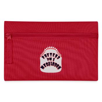Pretend I'm a Megalodon – Hai-Kostüm - Federtasche - Rot - Vorne