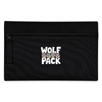 Wolf Group Design Wolf Pack - Pencil Case - black - Front