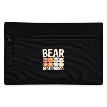 Bears Groups Design Bears Brotherhood - Pencil Case - black - Front