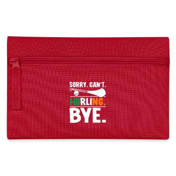 Désolé, je ne peux pas lancer au revoir - Trousse - rouge - Devant