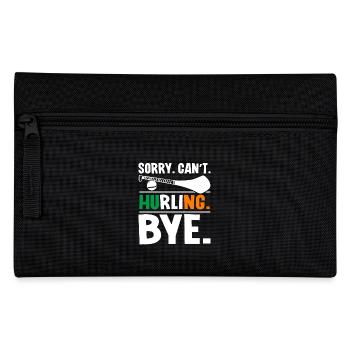 Sorry Can't Hurling Bye - Pencil Case - black - Front