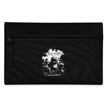 Gruselige Horror Monster Echsen Friedhof Halloween - Federtasche - Schwarz - Vorne