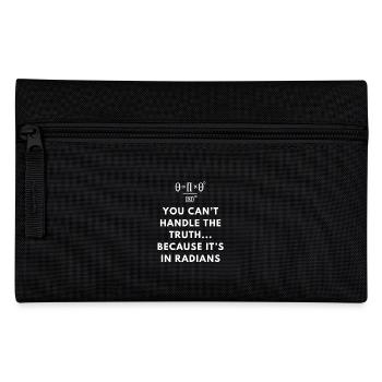 Funny Trigonometry Expression | Math Club Gift - Pencil Case - black - Front