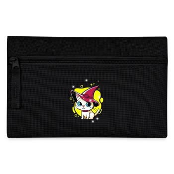 Halloween Chat Chats Enfants Enfant Magie - Trousse - noir - Devant