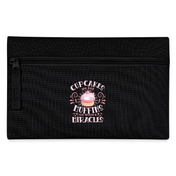 Pastry Lover Muffins Believed Miracles Gift - Federtasche - Schwarz - Vorne