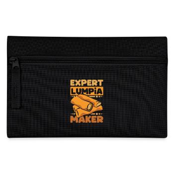 Expert Lumpia maker - Pencil Case - black - Front