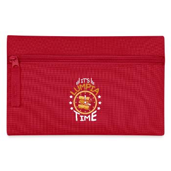 It's lumpia time - Federtasche - Rot - Vorne